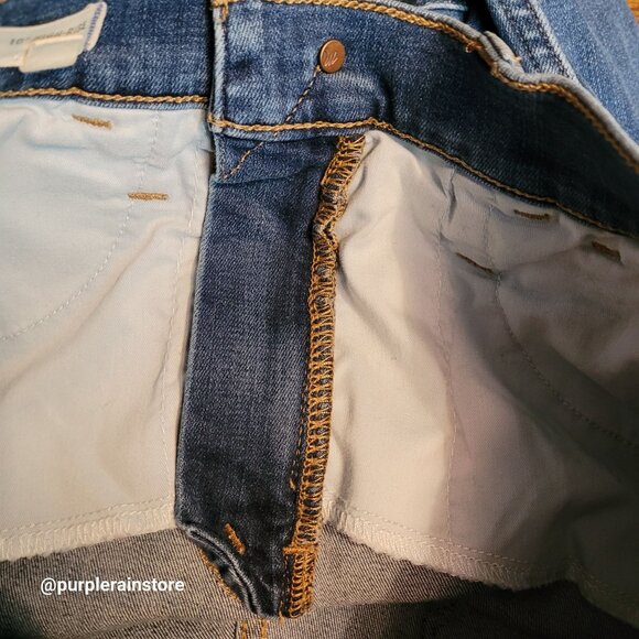 Madewell Jeans 27 Skinny 10" High Rise Leavitt Wash M6234 Tummy Control Stretch - Picture 4 of 13